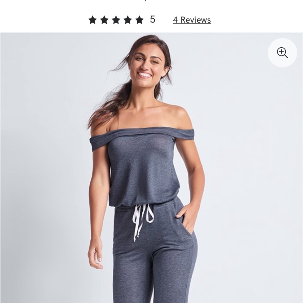 Off the shoulder jumpsuit